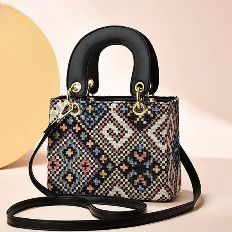 Rosetta Woven Bag